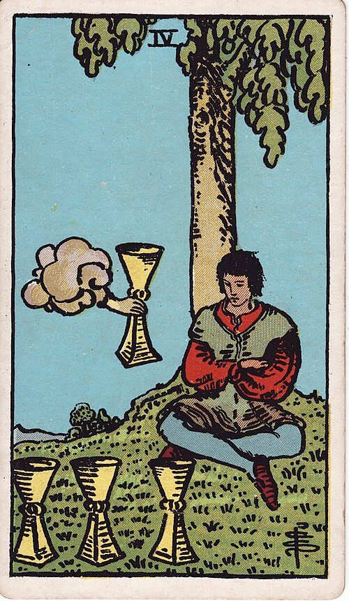 Four of Cups tarot card