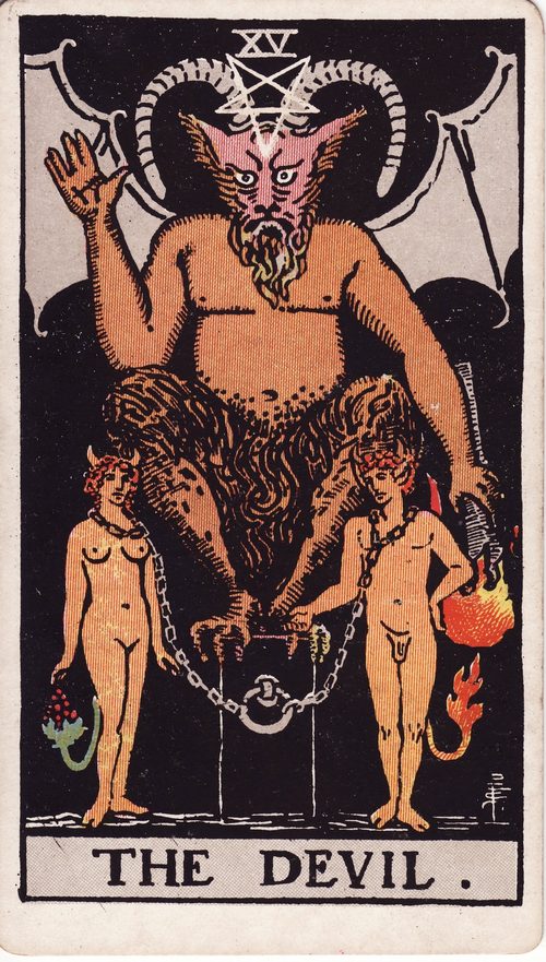 The Devil tarot card