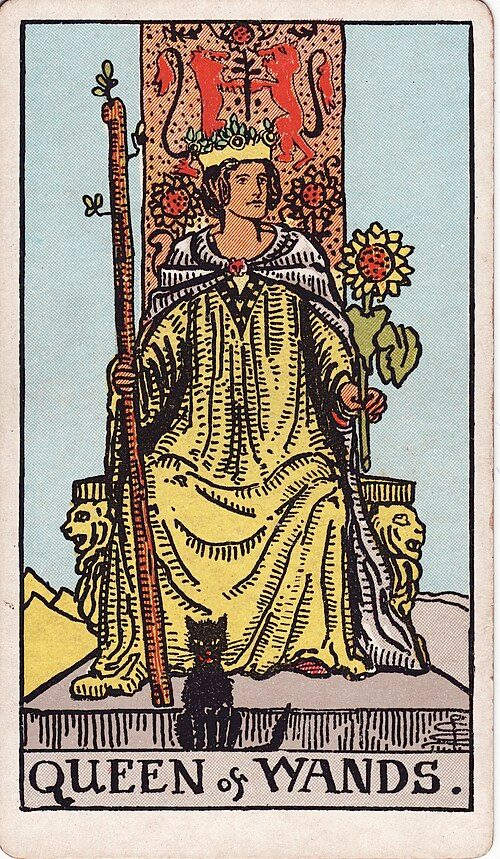 Queen of Wands tarot card